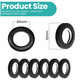 42mm Extra Large Plastic Eyelets - (Pack of 10)